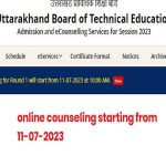 Uttarakhand polytechnique online registration