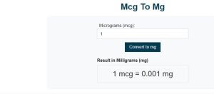 Navigating the Shift: Micrograms to Milligrams Conversion Explained